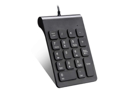 Mini Teclado Numérico Com Fio Usb, 18 Teclas, Multicolorido Opcional Ly Ebike