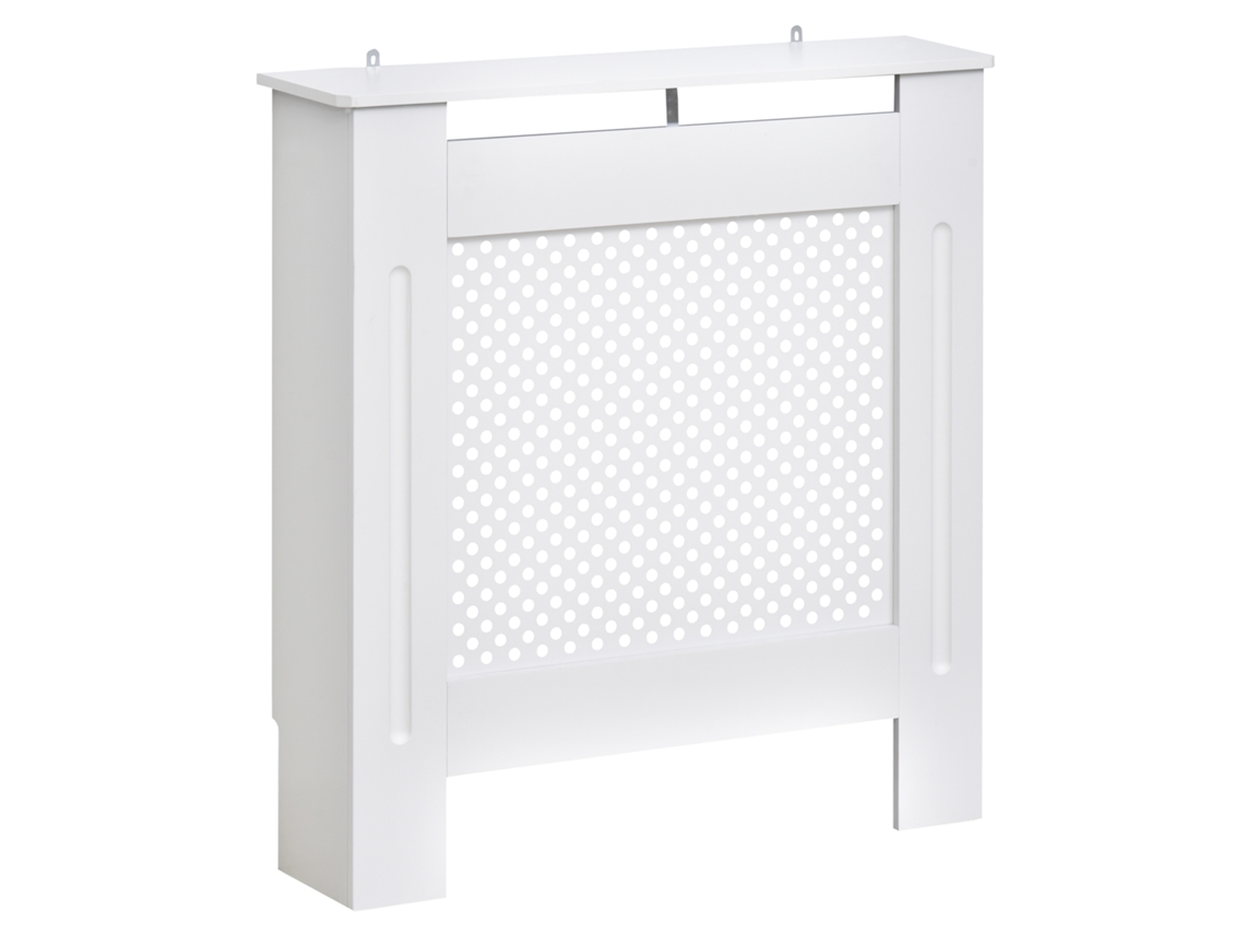 Cobertura Radiador Mdf Cor Branco 78x19x82cm Homcom