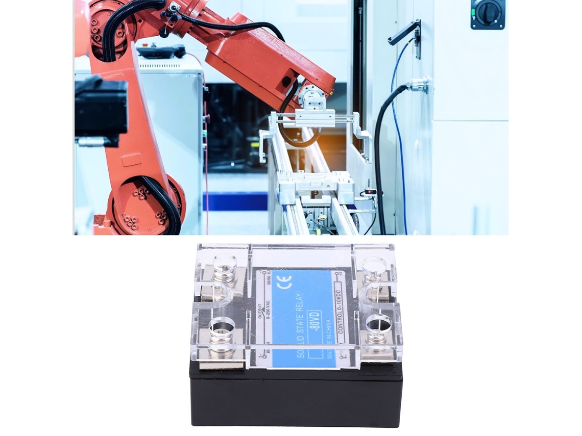 Laxiscreed Relé De Estado Sólido De Alta Performance Para Controlo De Carga 0-10vdc E 0-250vac