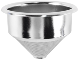 Suporte Para Filtro De Café Aço Inoxidável 58 Mm, Cesto Malha Fina, Acessórios Reutilizáveis Espresso Suportes Sem Fundo