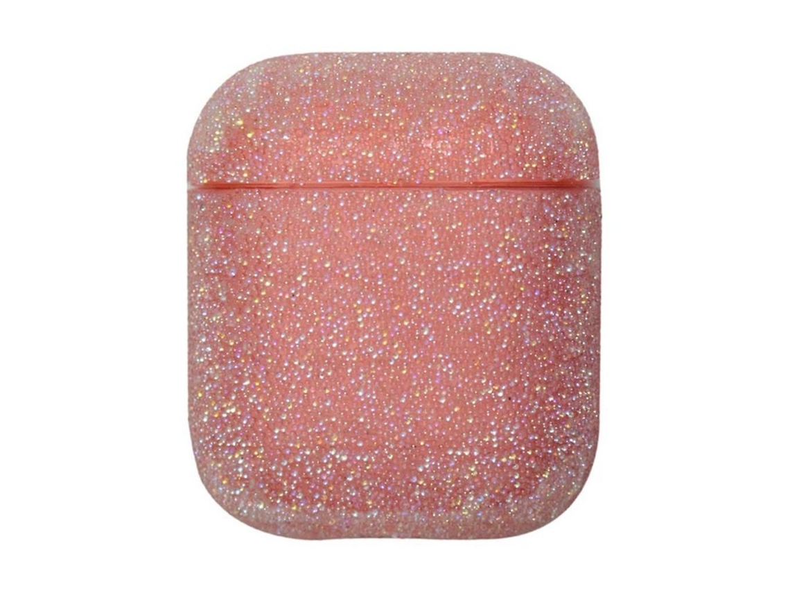 Capa Protetora Rígida Com Strass 3d Para Airpods 1/2