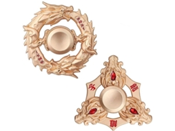 2026 spinner Antiestrés Metálico Golden Dragon para Niños Y Adultos Con Rodamiento R188