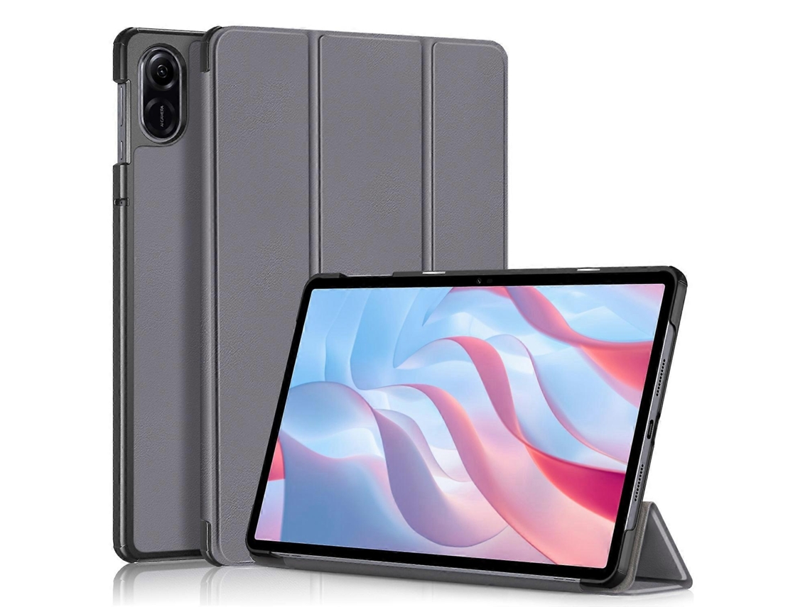 Capa De Couro Para Tablet For Honor Pad X9 / X8 Pro 11.5 Custer Pure Color Com Suporte Triplo