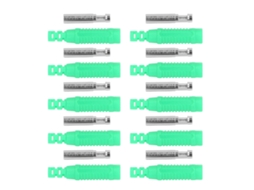 Laxiscreed Conector De Soquete Fêmea Banana Em Latão Com Adaptação Por Pressão