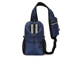 Mochila Transversal À Tracção com Múltiplas Bolsas Impermeável Leve