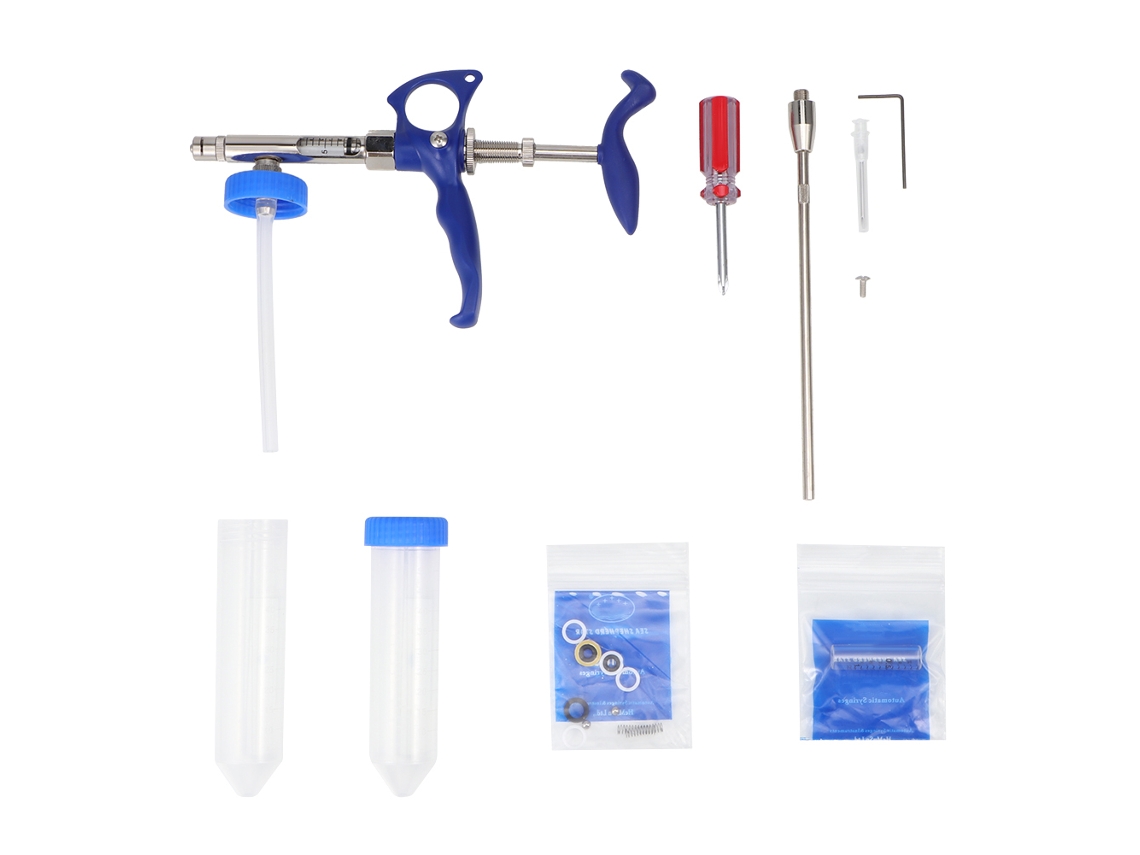 Seringa de Inseminação Contínua 0.1cc 1cc para Coelhos e Ovelhas PRIMEBOX