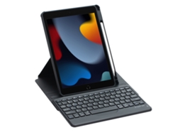 Lurelia Capa Com Teclado Bluetooth Para Ipad Air Com Capa Giratória 360