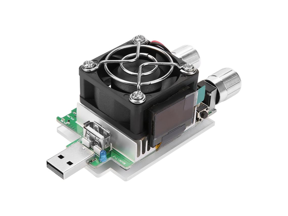 35w Adjustável Usb Corrente Constante Carga Elétrica Lcd