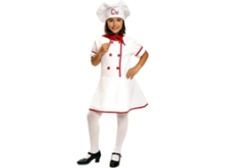 Fato de Menina VIVING Cozinheira (Tam: 5-6 anos)