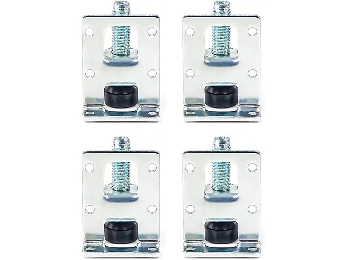 Pata Ajustable De Mueble De Acero, 4 Piezas, Niveles Para Mesas Y Sillas, Resistente Y Duradero