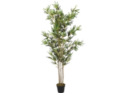 Artificial Bamboo Tree, Artificial Bamboo Trees Vidaxl Verde Fibra (ø 20 X 200 Cm)
