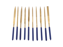 Kit de 10 Limas de Diamante Resistentes YURU