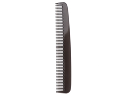 Pente de cabelo portátil estilo retrô 2026, com dentes grandes e longos, ideal para uso doméstico.