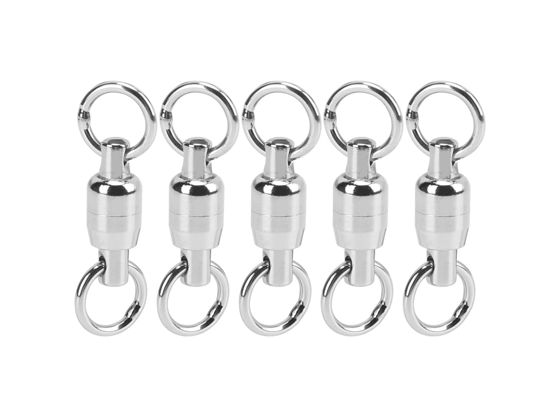 Conector Anel 8 Forma 5pcs Aço Inox Peixes