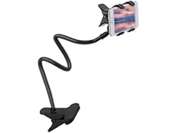 Lurelia Suporte Flexível Para Telemóvel 70 Cm 7 Cm Braço Longo Pescoço De Ganso Rotação 360° Braçadeira