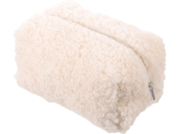 Pelúcia Macia Maquiagem Necessary - Bolsa Cosmética Fofa Com Ziper