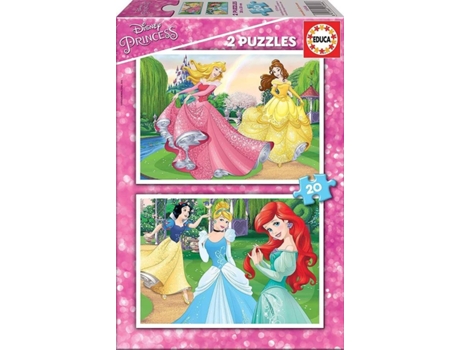 Puzzle Princesas  dois em um