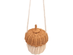 Caixa De Armazenamento Manual - Kinderrotan Mand - Decorativa Forma De Ovo - Multifuncional - Prático E Bonito - Seguro E Confortável - Caixa De Armaz