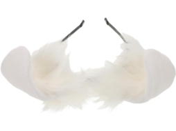 Tiara De Orelhas De Cachorro De Pelúcia Para Meninas E Mulheres, Acessório De Cosplay.