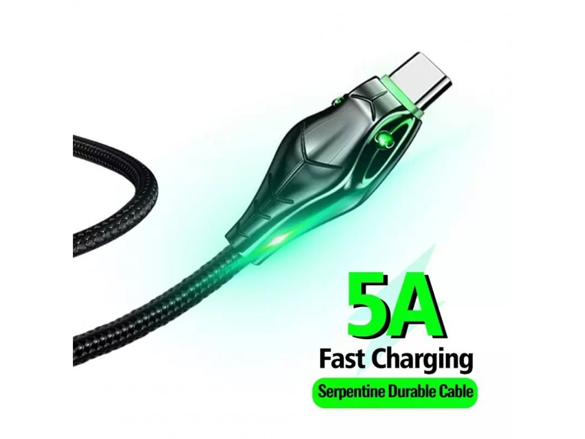 Cabo Dados Carregamento Linha Rápido Led