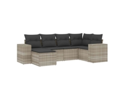 Garden Sofa Set, Garden Sofa Sets Vidaxl Cinzeto Rattan / Vime (n/a)