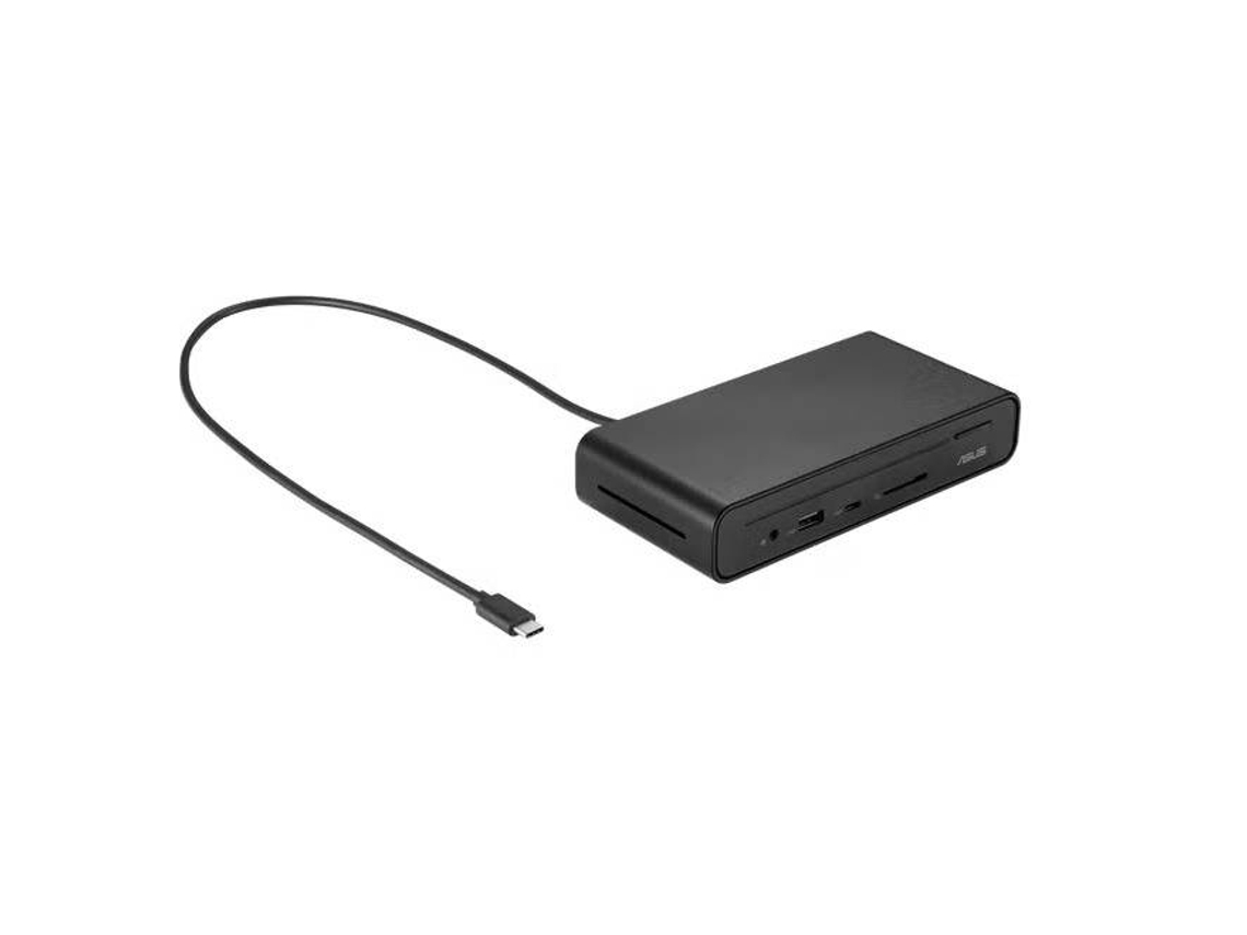 Base &amp; Duplicador de Portas ASUS Triple Display USB-C Dock DC300 (Preto)