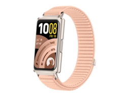 Nylon Trançado Para Huawei Band 11/11 Pro,respirável, Fecho Rápido, Ajustável Rosa Claro Hexinyigjly