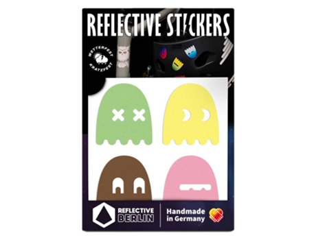 Reflective Berlin Ghost Reflective Stickers Colorido