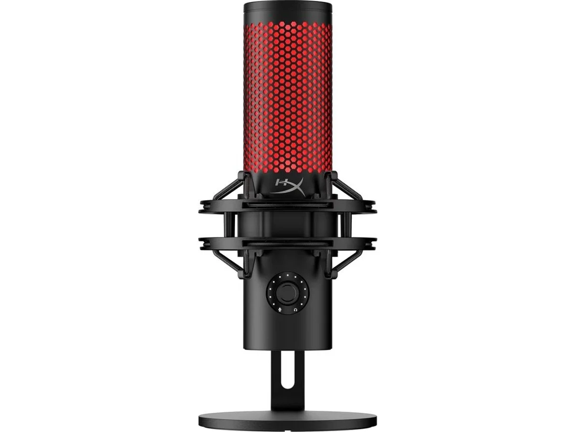 Microfone HYPERX QuadCast 2 (Preto/Vermelho)