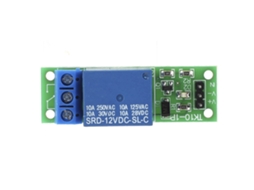 Módulo De Relé 1 Canal 12v Acionamento De Nível Alto 10a Para Arduino