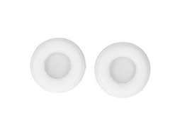 Almofadas de reposição para auriculares Monster Pro, espuma e couro sintético branco | S/MARCA