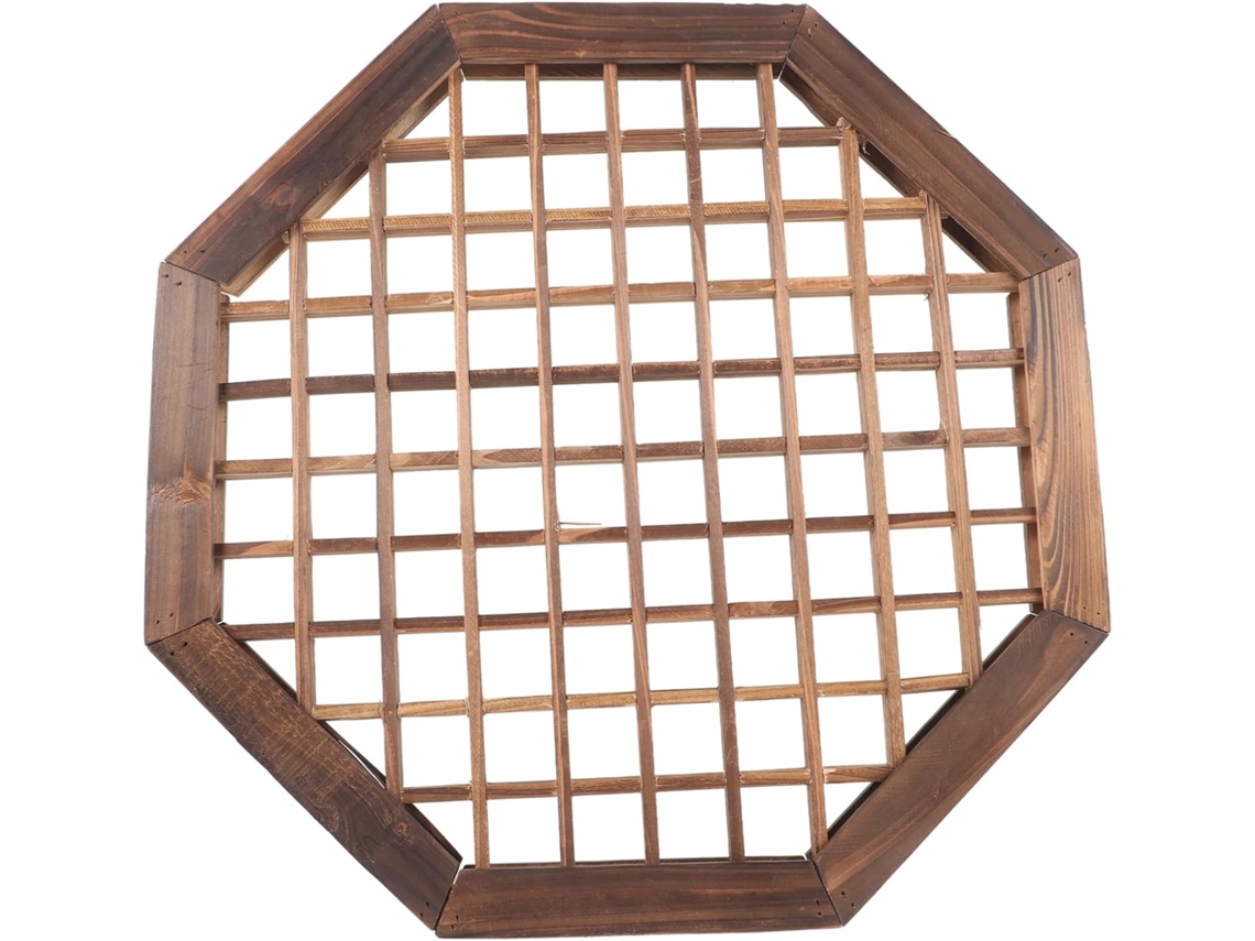 Moldura de Janela com Grade Artificial Montada na Parede SFUSHOS