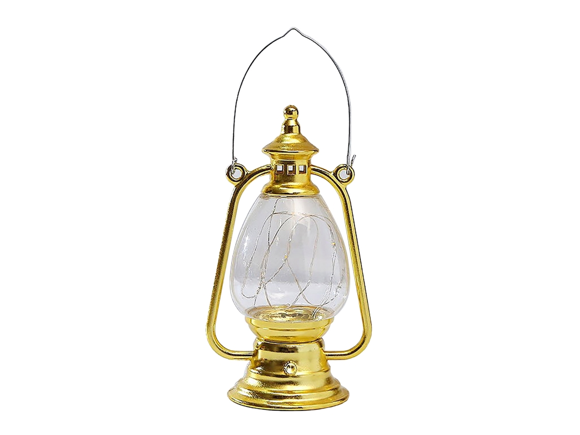 Luminária Retro Pônei Led Com 3 Pilhas Botão Ag13 Creativa Nova