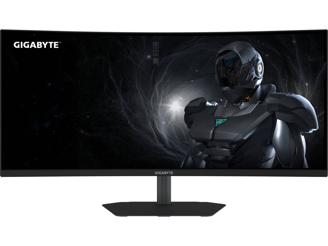 Monitor Gaming GIGABYTE G34WQC2 (34'' - Ultra-Wide Quad HD - 200 Hz - 1 ms)