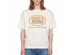 Rockinstone Terminator Dark Fate Carls Draperies Solid Natural Adult T-shirt Size:s