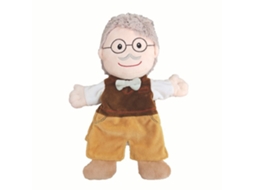 Primerox marionetes de Dedo de Pelúcia 30cm Brinquedo Educativo História Família Boneca Infantil