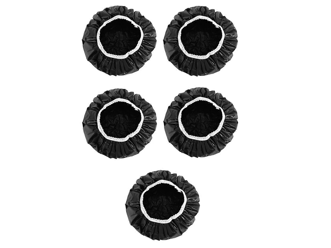 Conjunto De 5 Toucas De Banho Impermeáveis ​​para Uso Doméstico E Natação