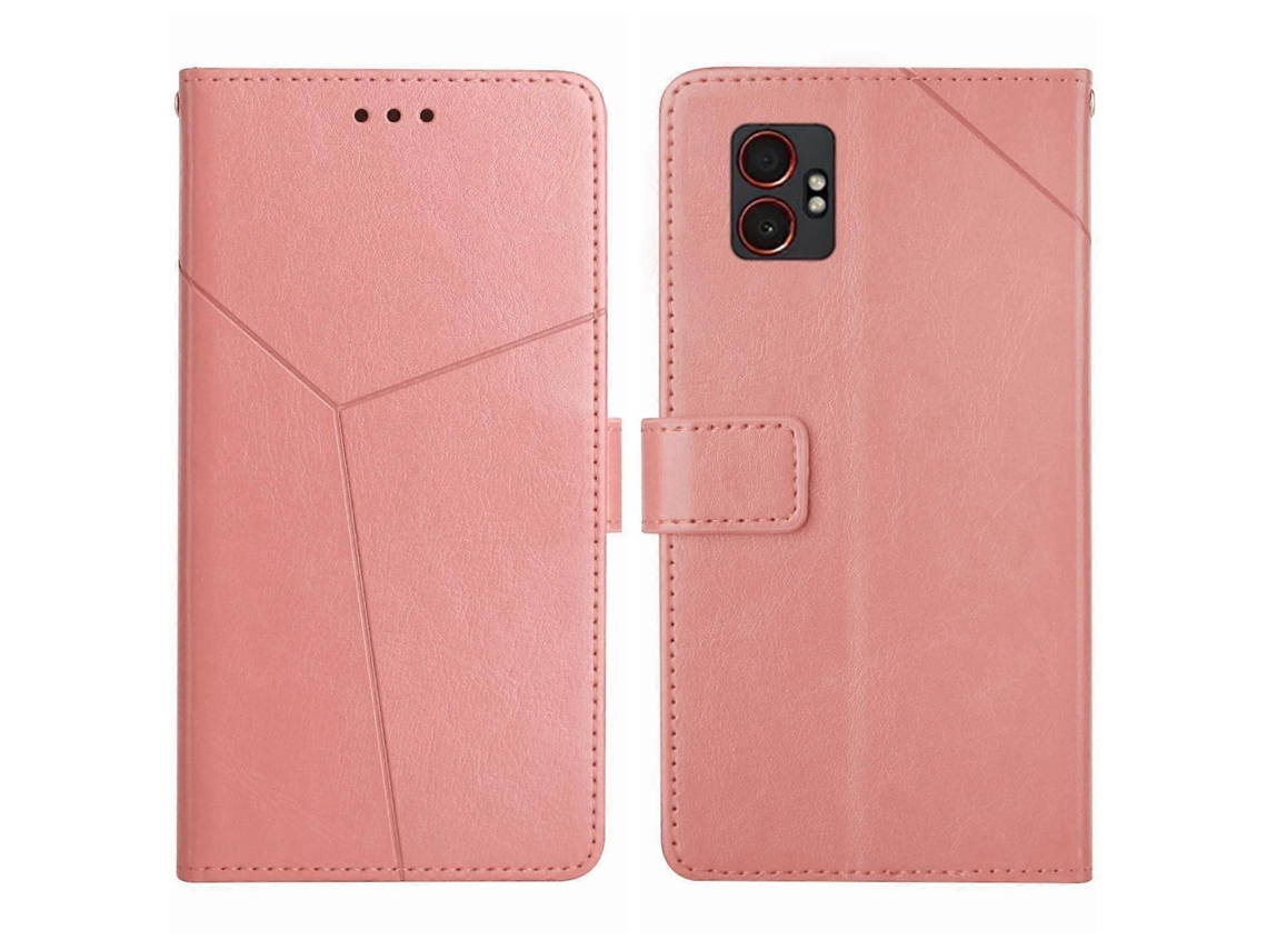 Capa De Couro Flip Com Padrão Y Para Samsung Galaxy Xcover7 Pro