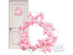 Iluminação Ambiente Reutilizável Com Estética Floral Em Led