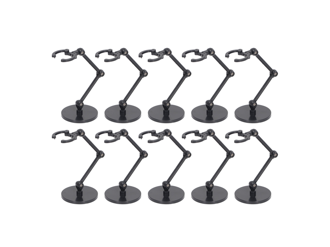 Suportes para Bonecos LAXISCREED 10 Unidades Preto 6 Polegadas