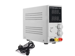 Fonte de alimentação de laboratório, CC ajustável, alta eficiência, cinza, 220 V, 30 V OEM