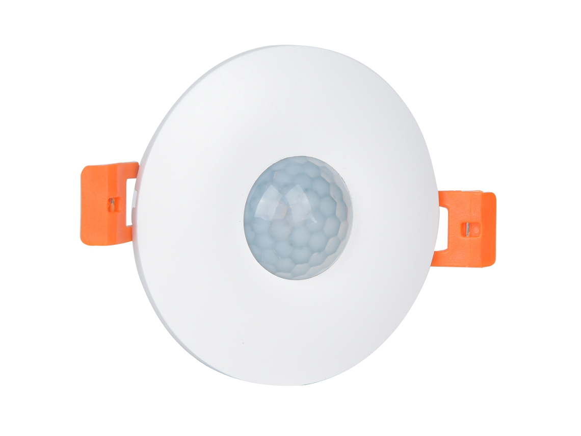 Laxiscreed Sensor De Infravermelhos Indução Embutida Ajustável Para Escadas E Garagens