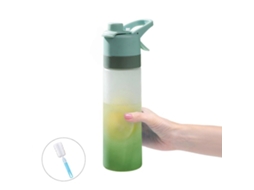 Frasco spray à prova de vazamentos com pincel e copo MDUG (verde)