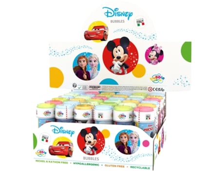 Bolhas Multi Propriedade Da Disney, Dulcop, 36 Unidades/caixa Dulcop Dulcop