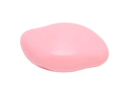 Depilador portátil indolor e esfoliante para braços, pernas e costas, rosa.