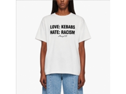 Rockinstone Love Kebabs: Hate Racism Mangal 2 T-shirt Unique Designer Style