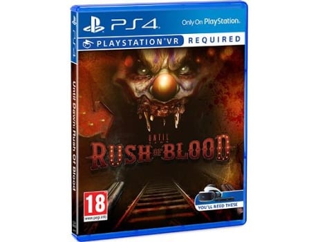 Jogo PS4/PS VR Until Dawn: Rush of Blood