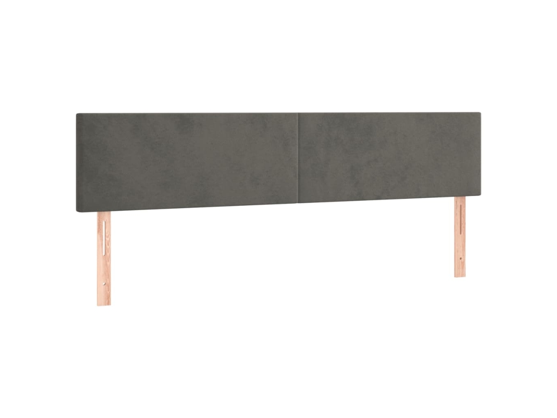 Headboard, Headboards Vidaxl Cinzeto Veludo (160 Cm)