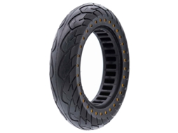 Roda Maciça Ultraleve 10x2,5-6,1/b34 - Pontos Amarelos [nedong]