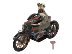 Mali brinquedo de Moto com 3 Rodas a Mola Nostálgico Vintage de Lata para Coleção e Presentes Criativos
